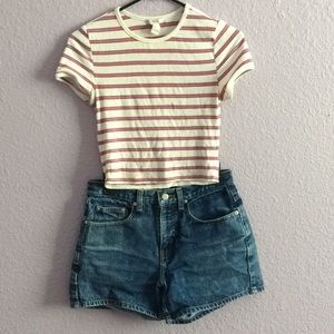 27 inch genetic denim shorts